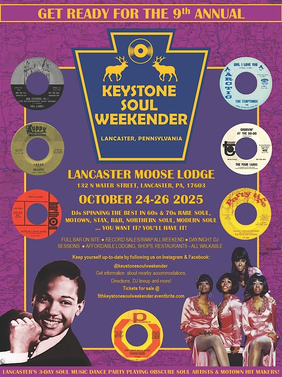 The 9th Keystone State Northern Soul Weekender, 24 October | Event in Lancaster | AllEvents