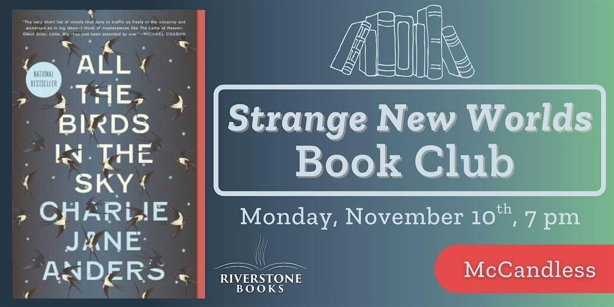 Strange New Worlds Book Club, 10 November | Event in Pittsburgh | AllEvents