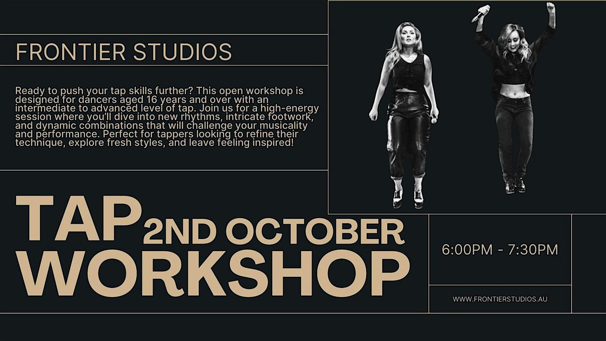 Tap Dance Workshop (Intermediate - Advanced), 2 October | Event in Tingalpa | AllEvents