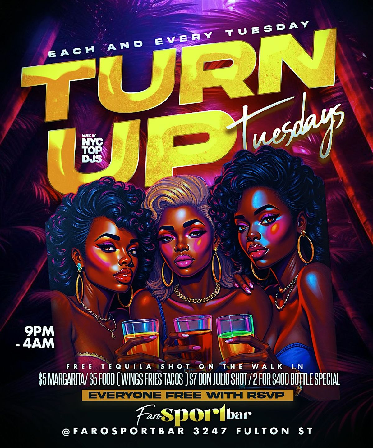 Turn up Tuesdays | Event in Brooklyn | AllEvents
