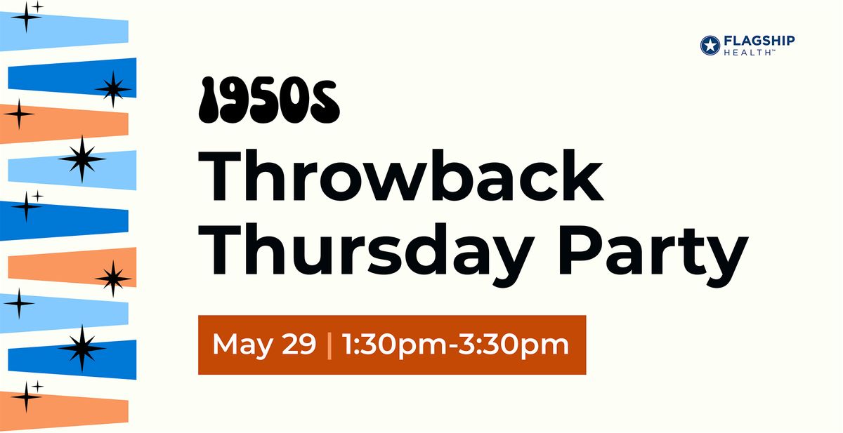 1950s Throwback Thursday Party, 29 May | Event in San Antonio | AllEvents