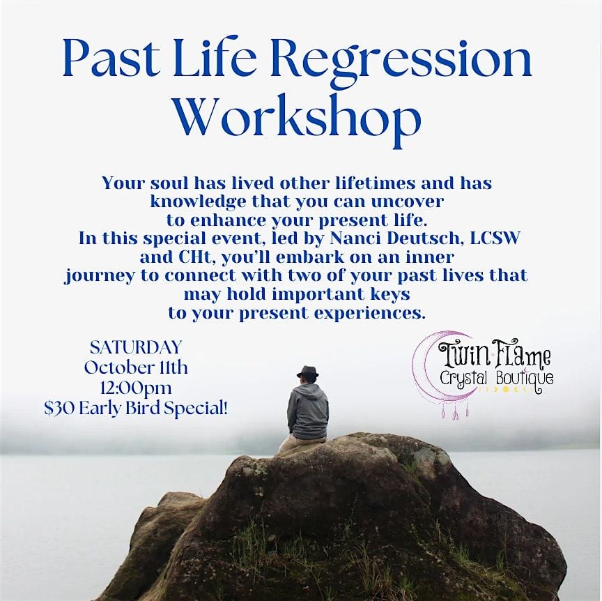 Past Life Regression Workshop, 11 October | Event in Bethpage | AllEvents
