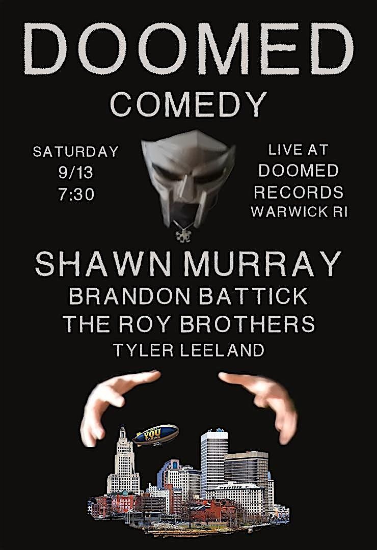 DOOMED COMEDY, 13 September | Event in Warwick | AllEvents