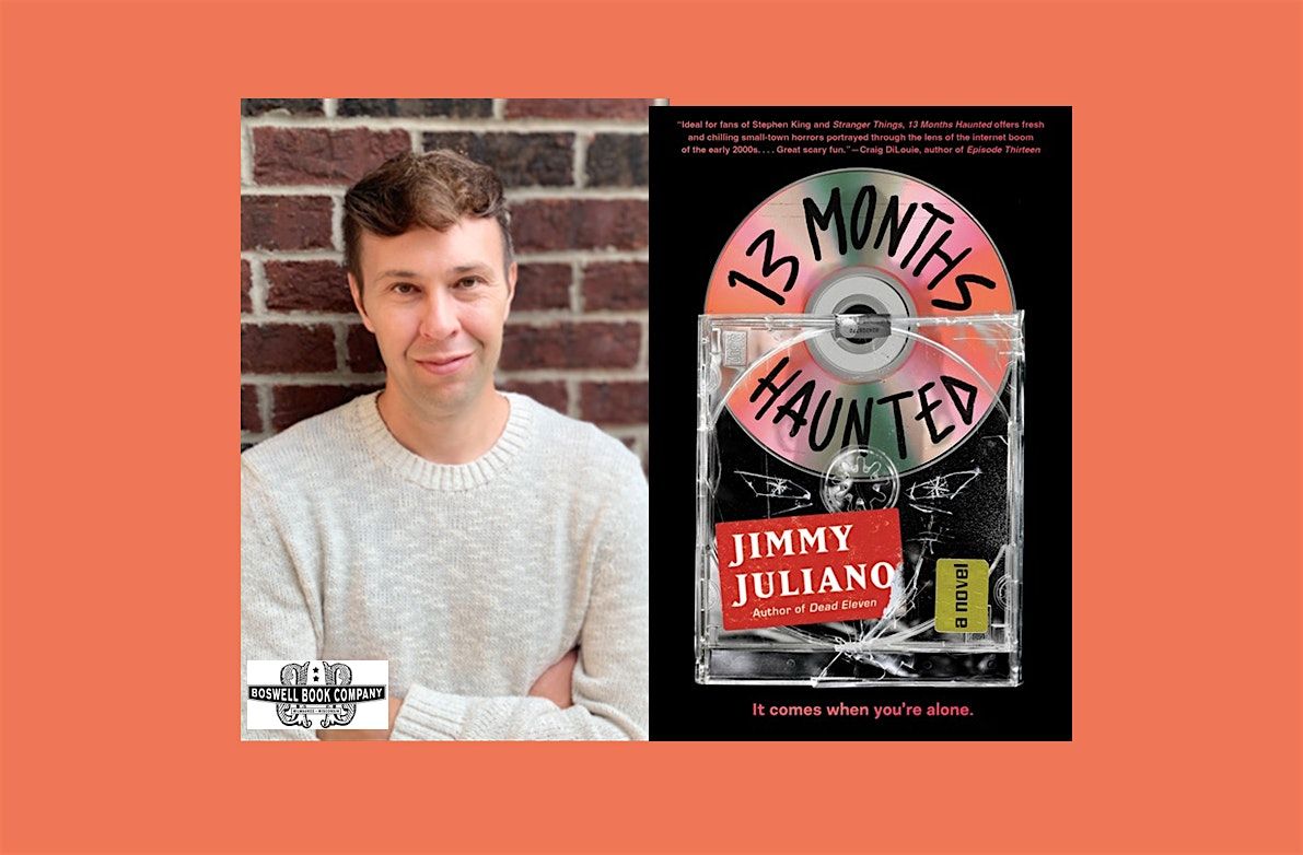 Jimmy Juliano, author of 13 MONTHS HAUNTED- an in-person Boswell event, 18 August | Event in Milwaukee | AllEvents