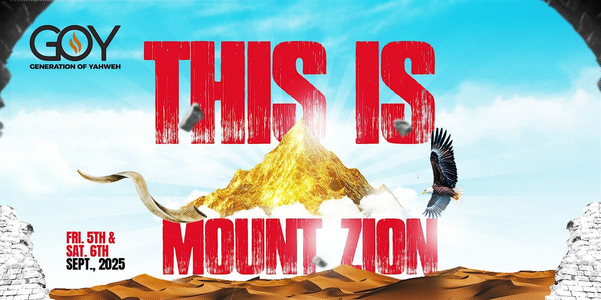 THIS IS MOUNT ZION, 5 September | Event in Paterson | AllEvents