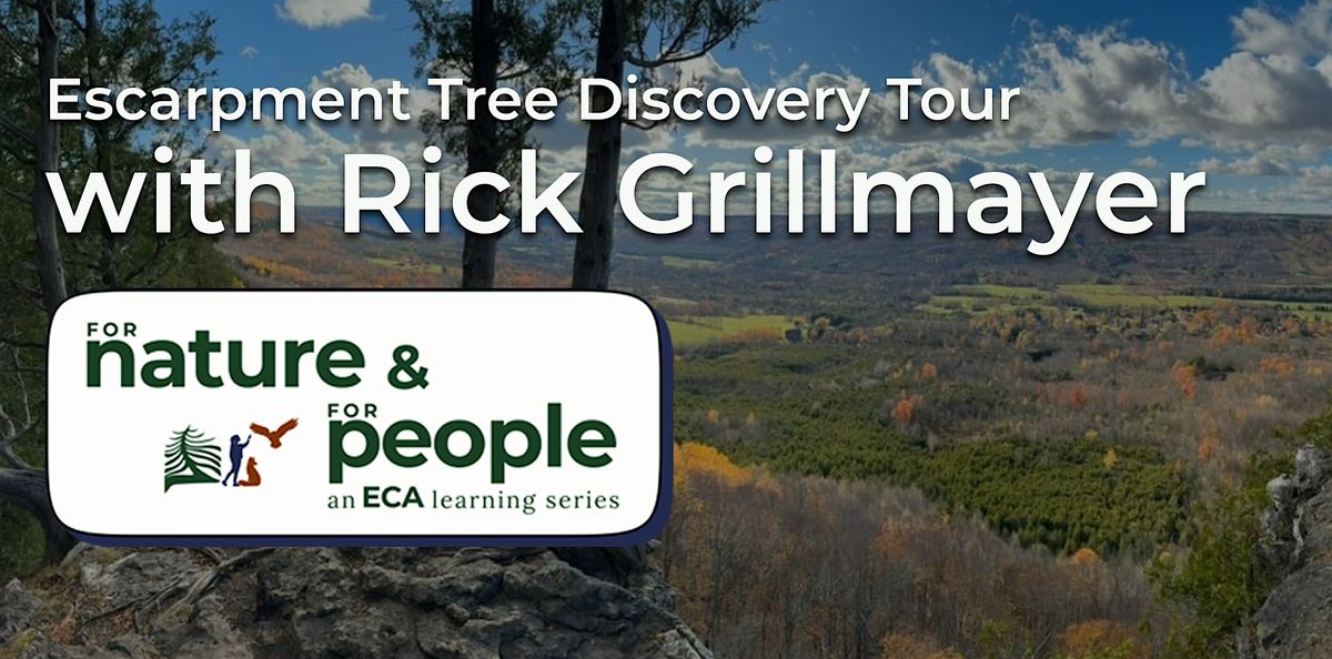 Escarpment Tree Discovery Tour: an ECA learning series event, 25 September | Event in Duntroon | AllEvents