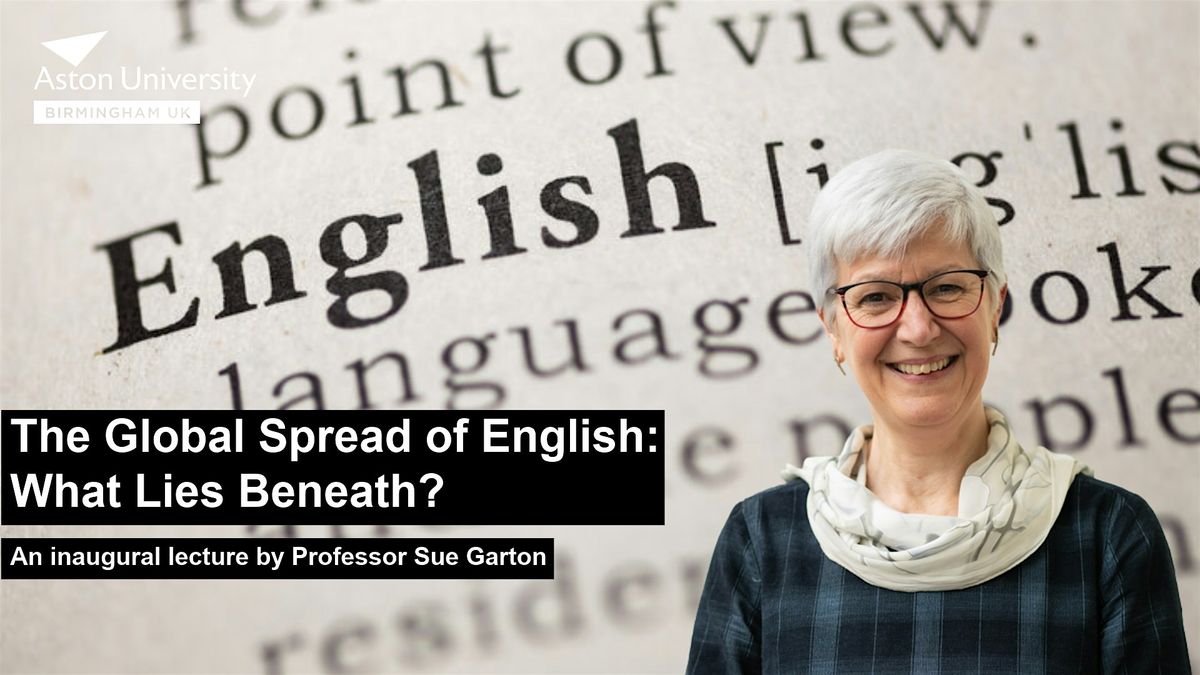 An inaugural lecture - Professor Sue Garton, 3 December | Event in Birmingham | AllEvents
