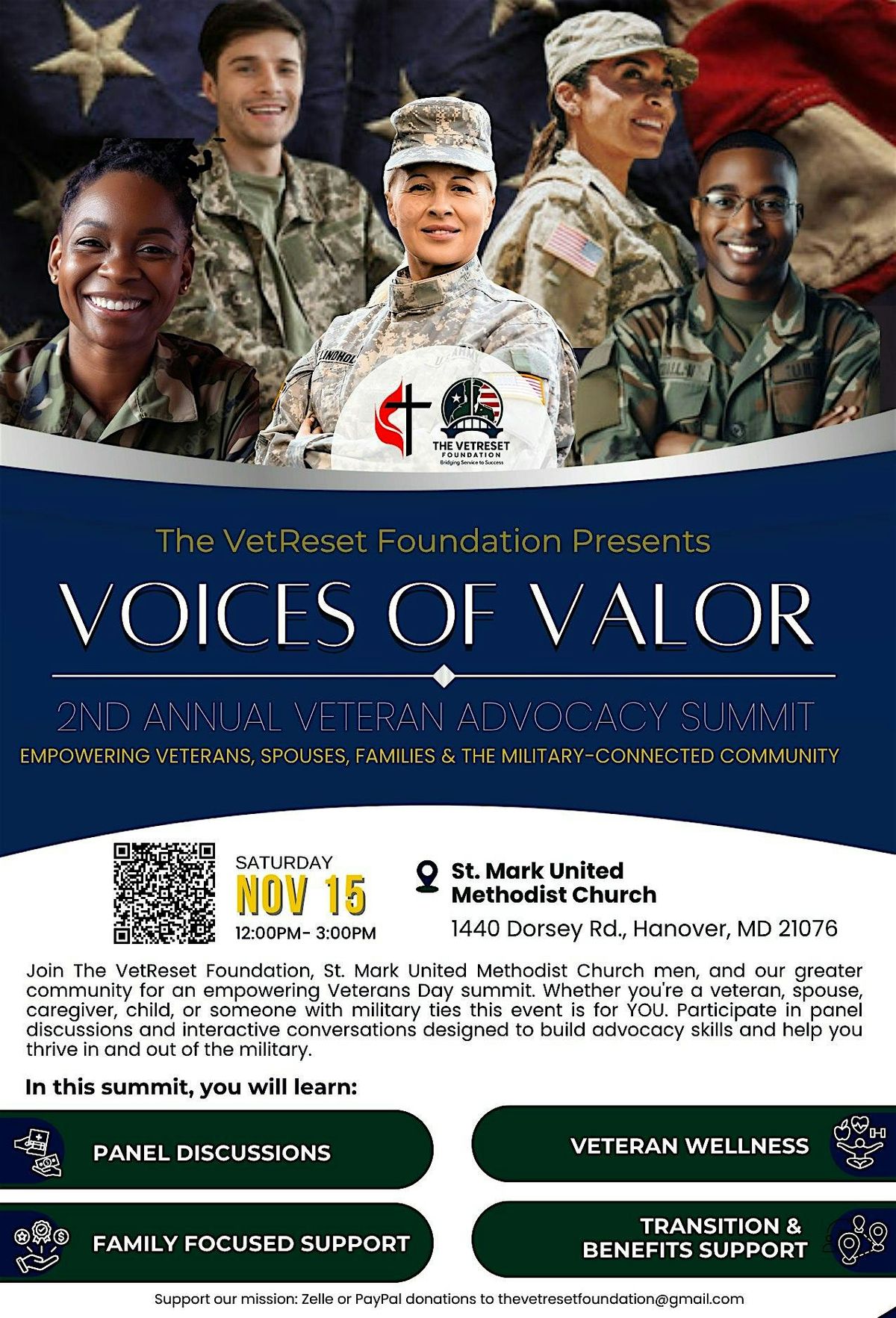 Voices of Valor, 15 November | Event in Hanover | AllEvents