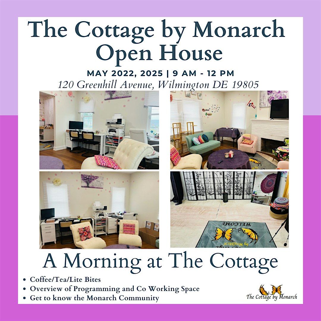 Open House: The Cottage by Monarch, 22 May | Event in Wilmington | AllEvents