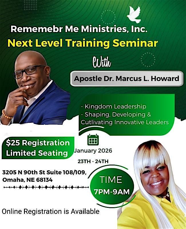 Next Level Training Seminar, 24 January | Event in Omaha | AllEvents