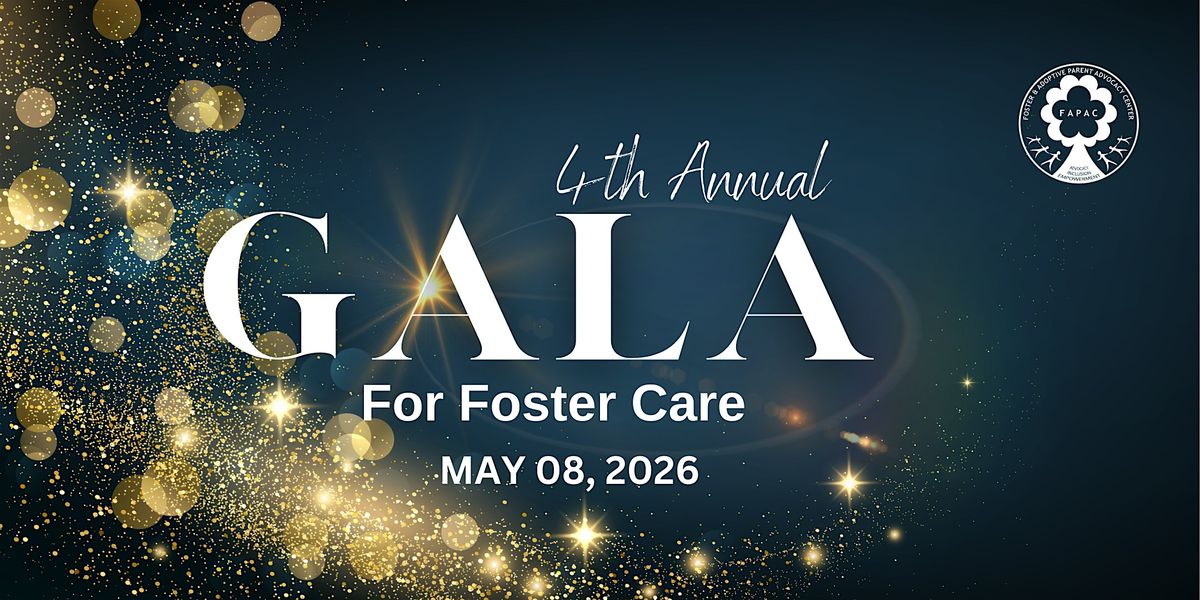 4th Annual Gala for Foster Care, 8 May | Event in Washington | AllEvents
