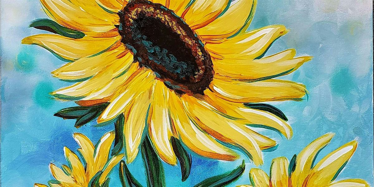 Three Sunflowers - Paint and Sip by Classpop!™, 17 July | Event in West Chester | AllEvents