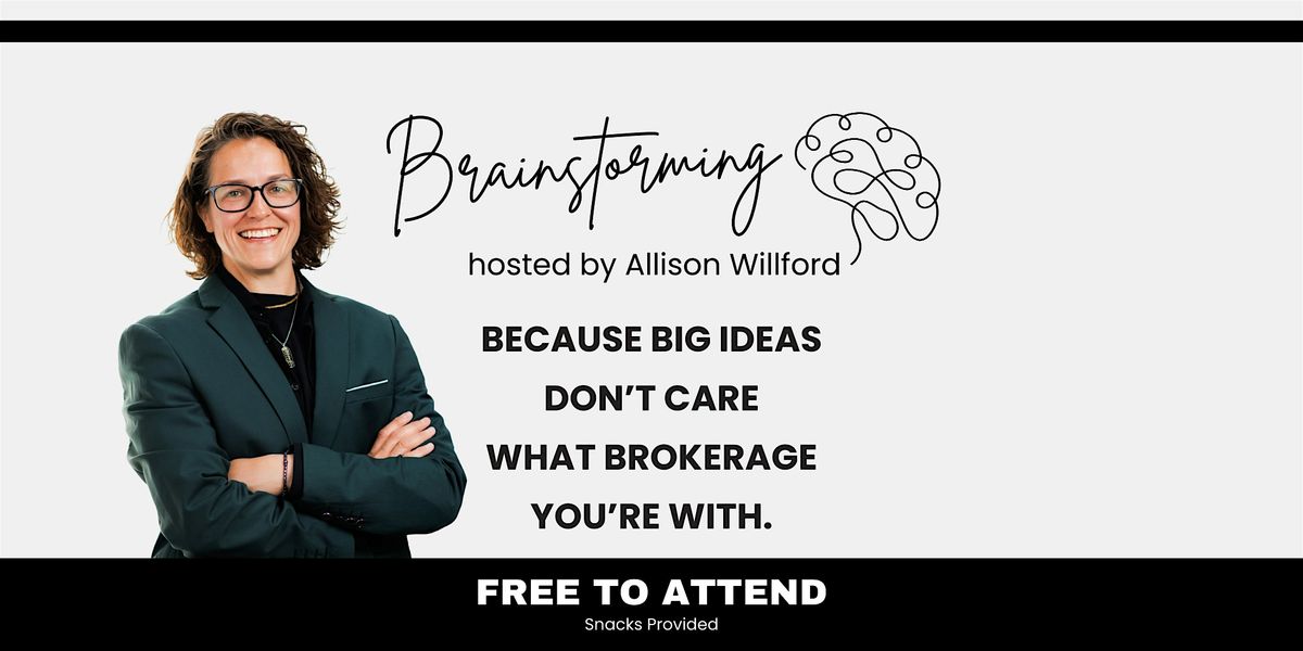 Real Estate Brainstorming Session hosted by Allison Willford, 9 July | Event in Columbus | AllEvents