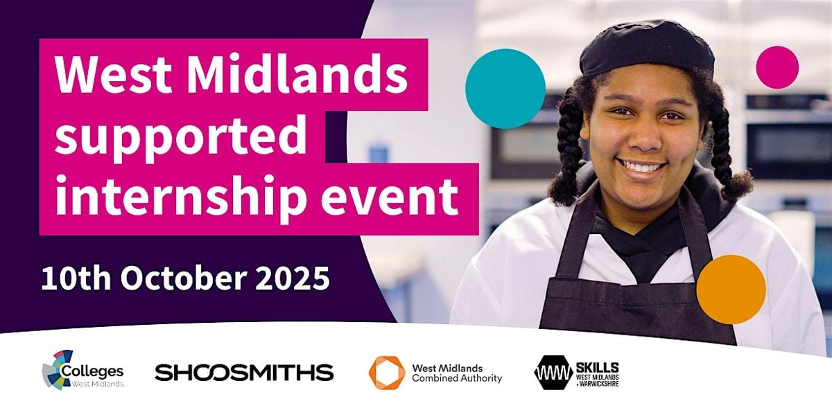 West Midlands Supported Internship Event, 10 October | Event in Birmingham | AllEvents
