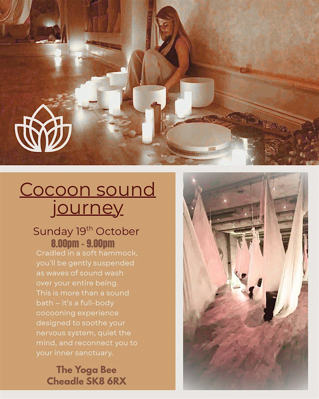 Cocoon Sound Journey, 19 October | Event in Stanley Green | AllEvents