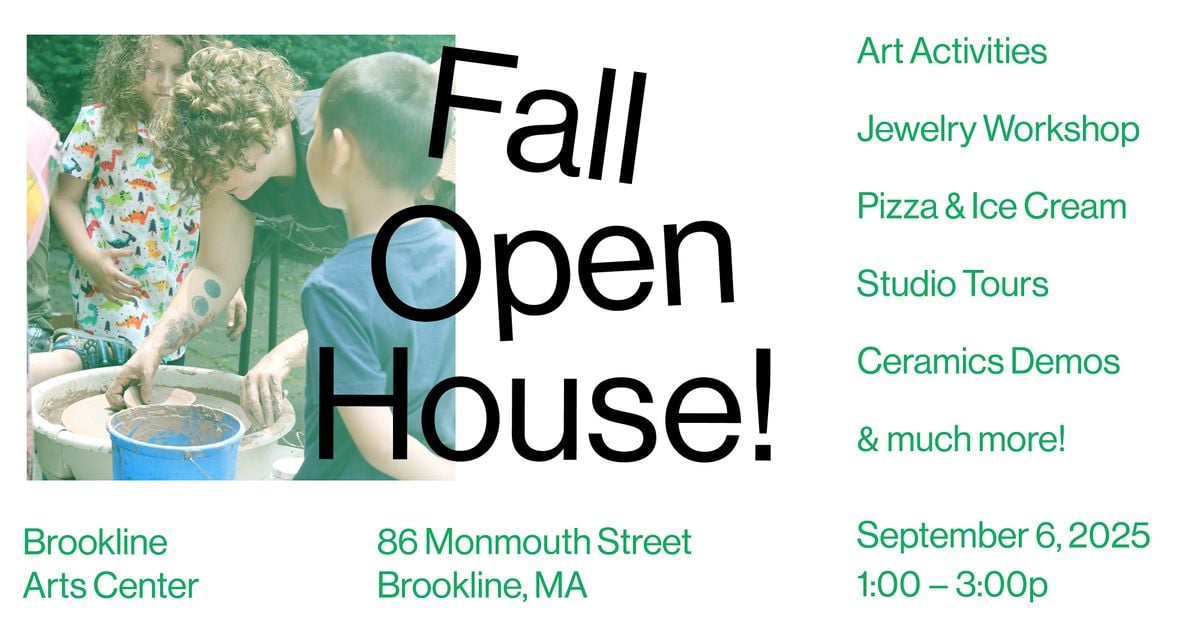 Fall Open House, 6 September | Event in Brookline | AllEvents