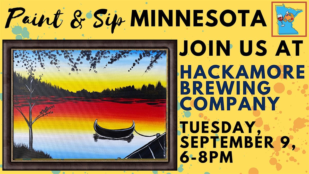 September 9 Paint & Sip at Hackamore Brewing Co., 9 September | Event in Chanhassen | AllEvents