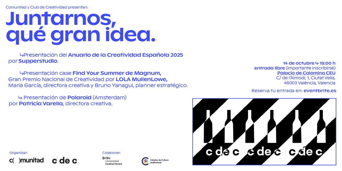 Juntarnos, qué gran idea, 14 October | Event in València | AllEvents