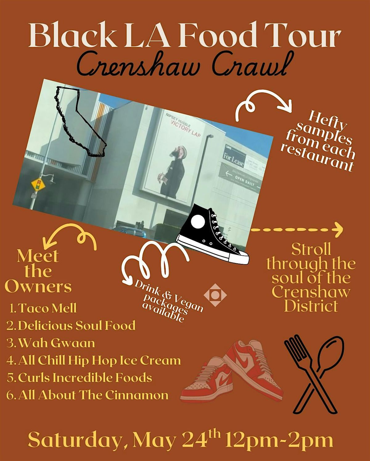 Black LA Food Tour - Crenshaw Crawl, 24 May | Event in Los Angeles | AllEvents