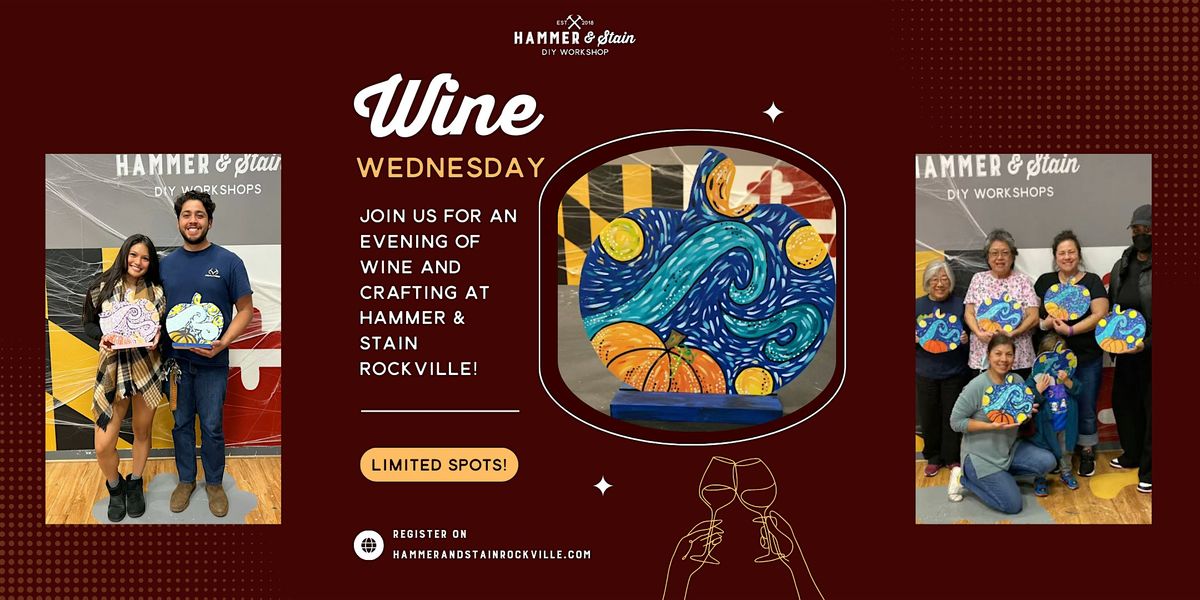 Wine Wednesday: Starry Night Pumpkin, 1 October | Event in Rockville | AllEvents