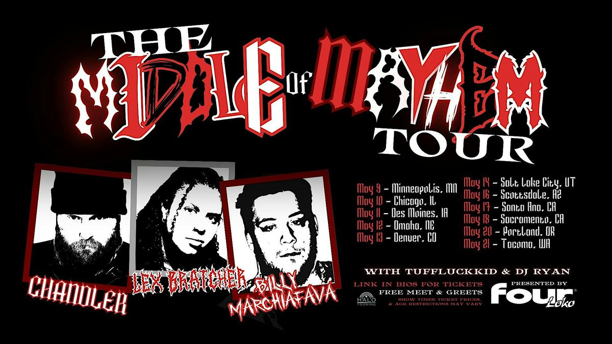 Middle of MAYhem Tour @ LA Santa, 17 May | Event in Santa Ana | AllEvents