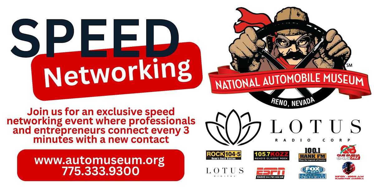 Speed Networking Event, 22 July | Event in Reno | AllEvents