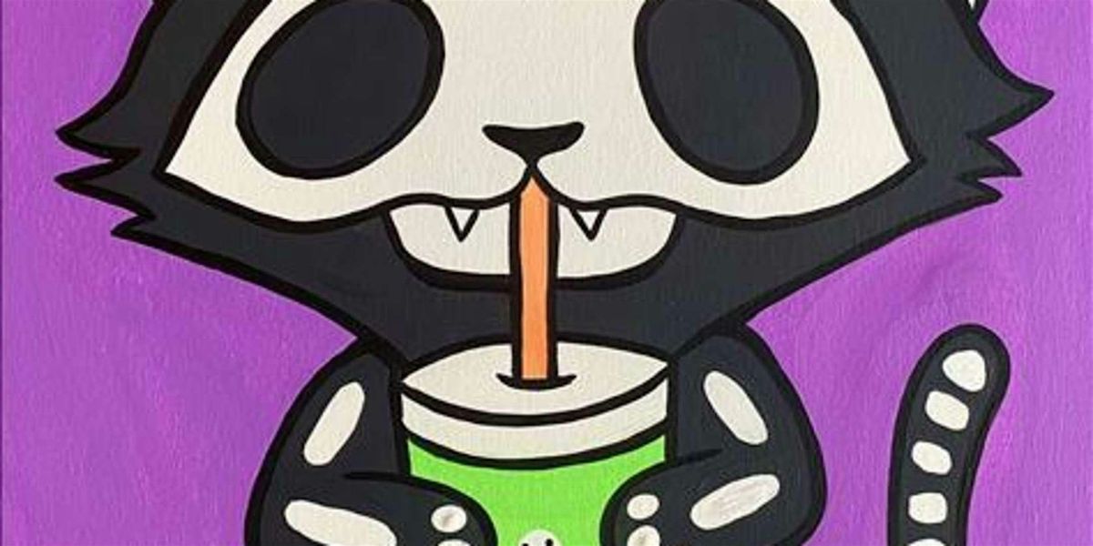 Spooky Tea - Paint and Sip by Classpop!™, 31 July | Event in Houston | AllEvents