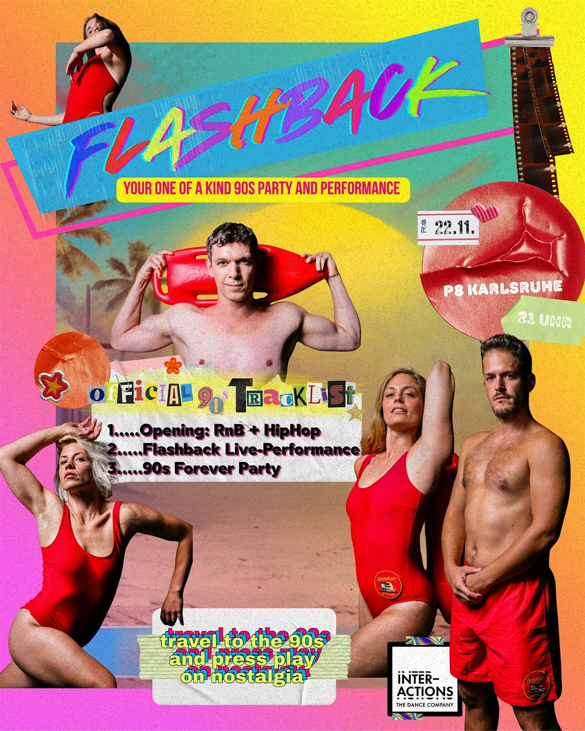FLASHBACK | Your one-of-a-kind 90s party & performance, 22 November | Event in Karlsruhe | AllEvents