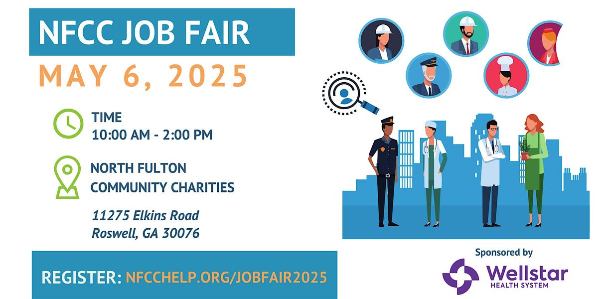 North Fulton Community Charities Job Fair | Event in Roswell | AllEvents