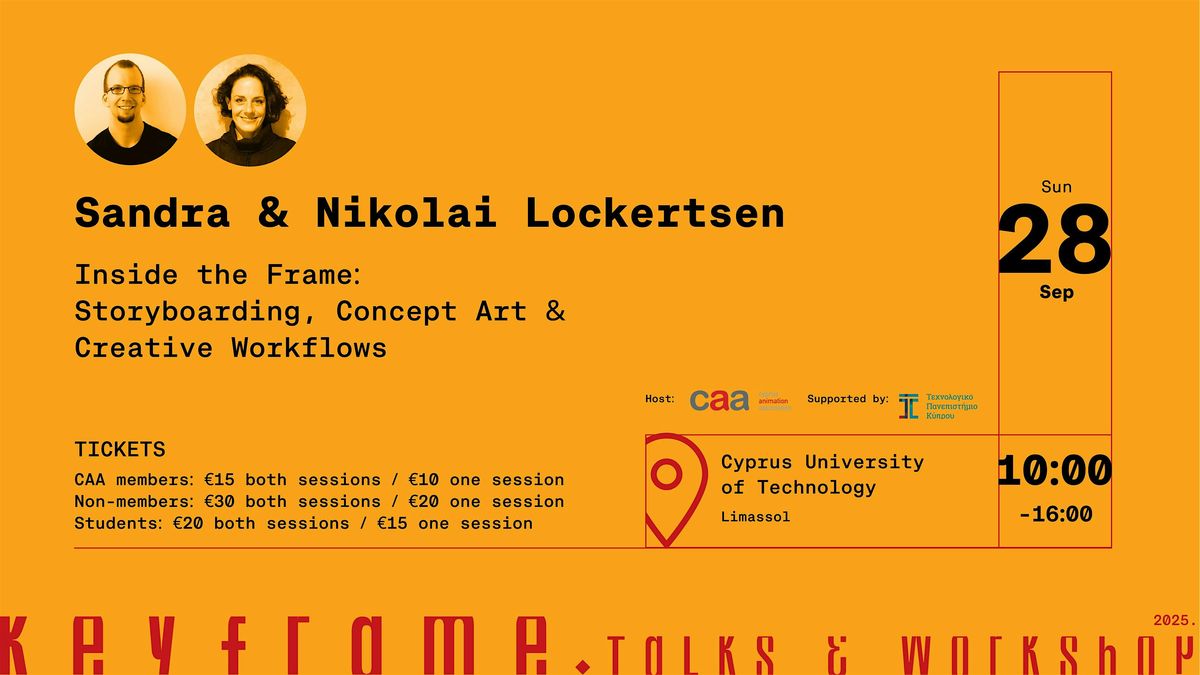Inside the Frame:  Storyboarding, Concept Art & Creative Workflows, 28 September | Event in Lemesos | AllEvents