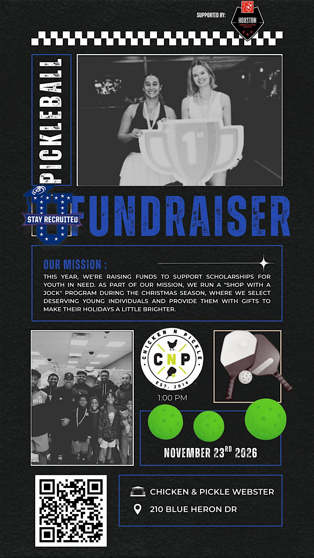 Pickle-ball with the Pros, 23 November | Event in Webster | AllEvents