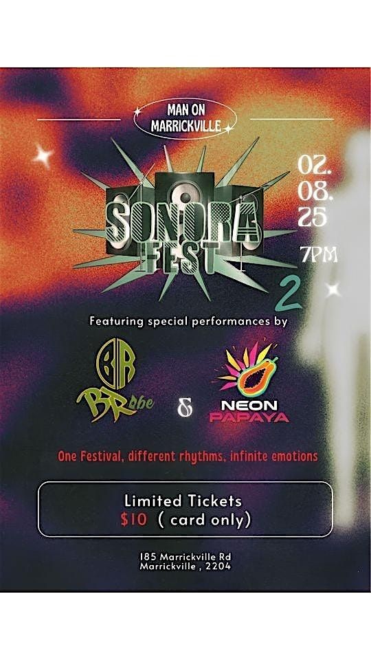 Sonora Fest 2, 2 August | Event in Marrickville | AllEvents