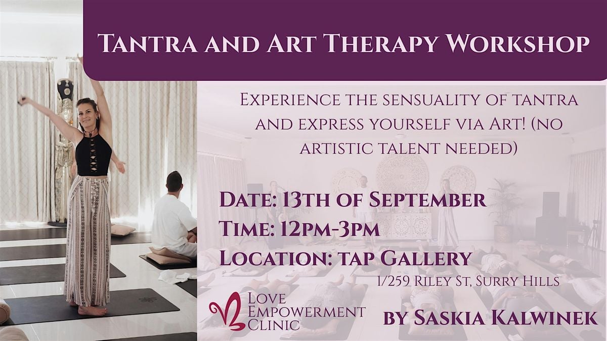 Awakening Through Art and Tantra, 13 September | Event in Surry Hills | AllEvents
