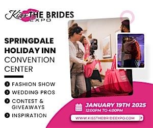 Kiss The Brides Expo at the Northwest Arkansas Convention Center, 25 January | Event in Springdale | AllEvents