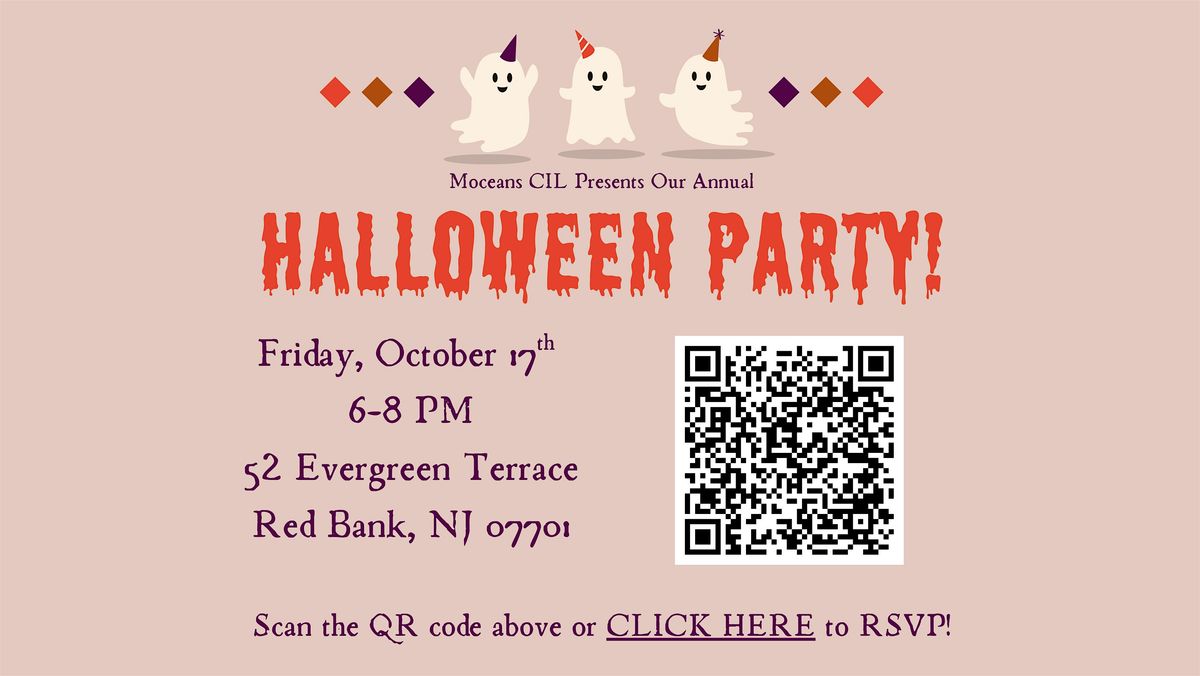 Moceans CIL Halloween Party, 17 October | Event in Red Bank | AllEvents