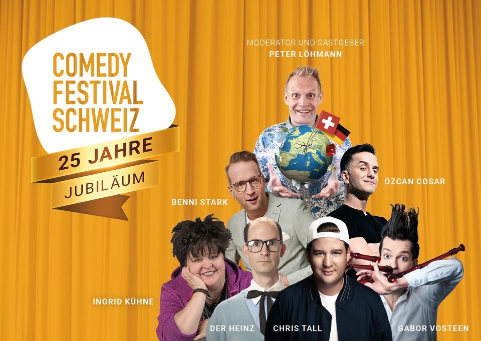 Comedy Festival Schweiz Baden, Kurtheater Baden, March 12 2023