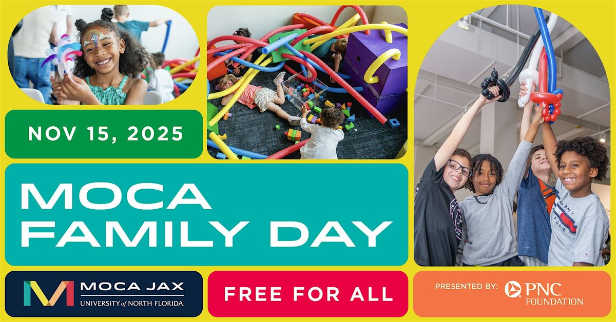 MOCA Fall Family Day, 15 November | Event in Jacksonville | AllEvents