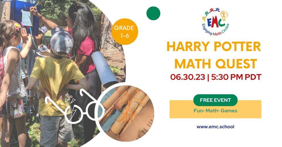 Harry Potter Math Quest with Anna Margolis, Carlsbad, California, 30 ...
