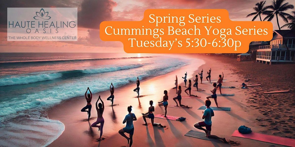 Spring Series: Cummings Beach Yoga Fusion, Tuesday's April & May 5:30-6:30p | Event in Stamford | AllEvents