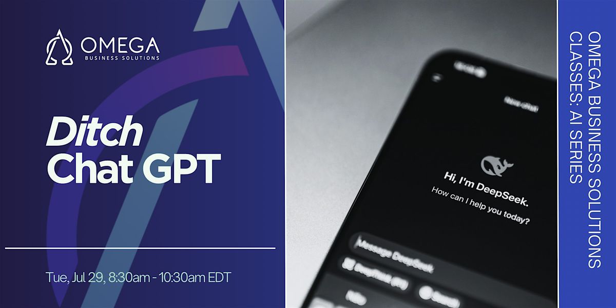Why Your Business Should Ditch ChatGPT, 29 July | Event in Knoxville | AllEvents