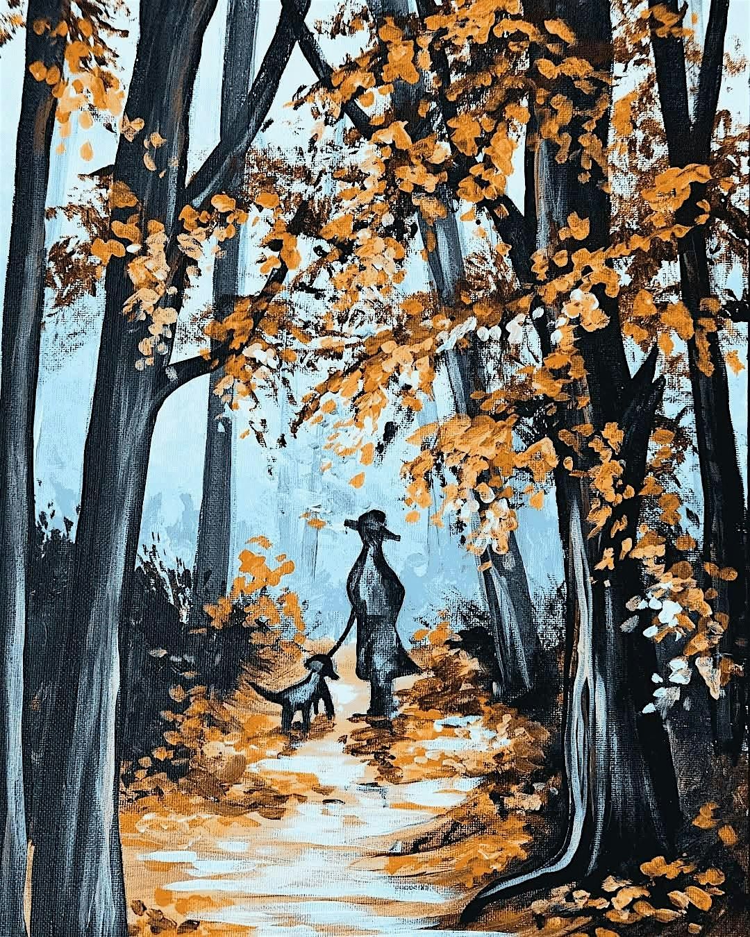 Fall with my Friend Canvas, 3 September | Event in Walnutport | AllEvents