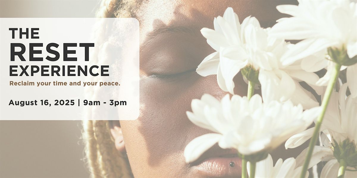 The Reset Experience, 16 August | Event in Mukilteo | AllEvents