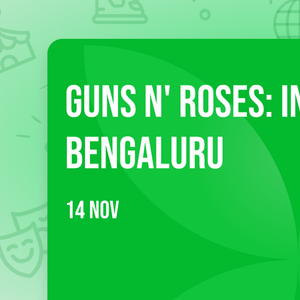 Guns N' Roses: India 2026 - Bengaluru