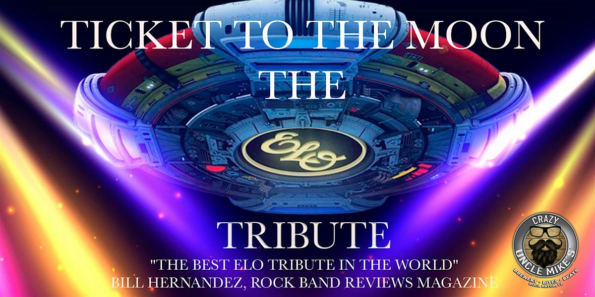 Ticket To The Moon: Tribute to ELO, 18 July | Event in Boca Raton | AllEvents