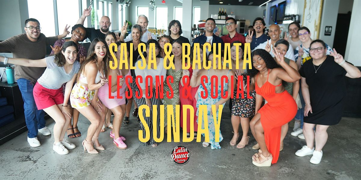 Salsa Bachata Sunday! Classes & Social in Houston! 06/22, 22 June | Event in Houston | AllEvents