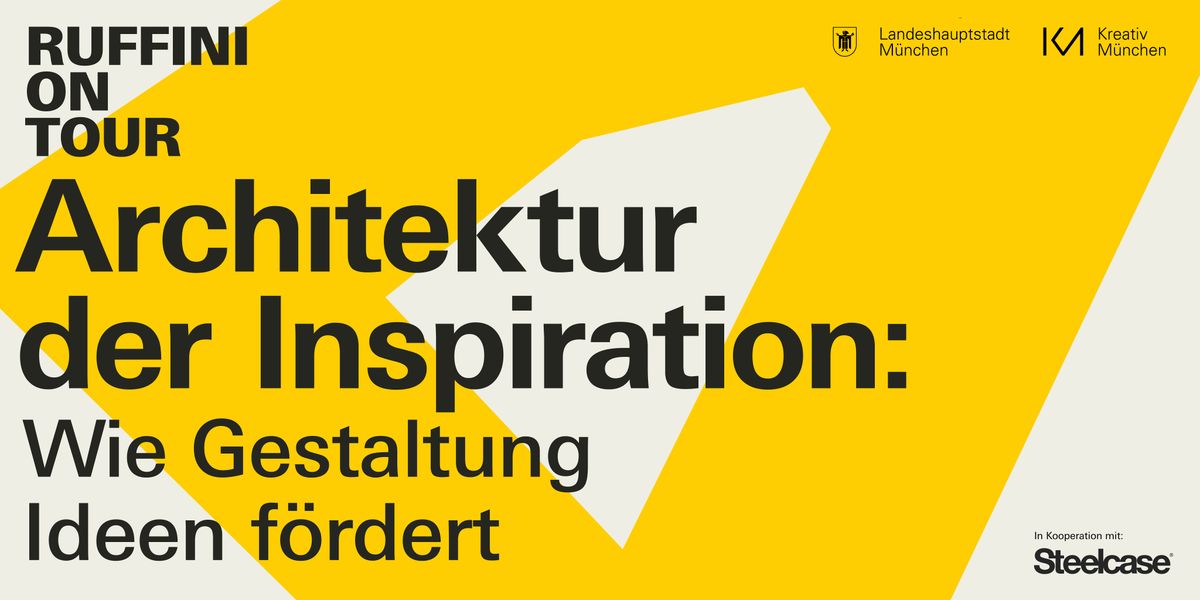 Architektur der Inspiration: Wie Gestaltung Ideen fördert, 27 November | Event in München | AllEvents