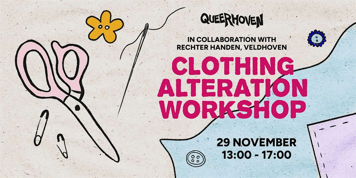 Clothing Alteration Workshop | Event in Veldhoven | AllEvents