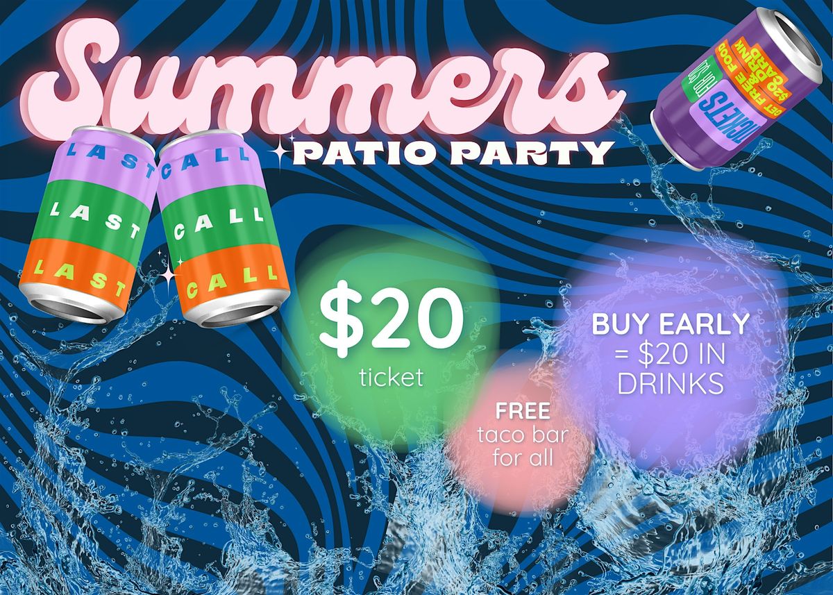 Summers Last Call Patio Party, 19 September | Event in Beavercreek | AllEvents