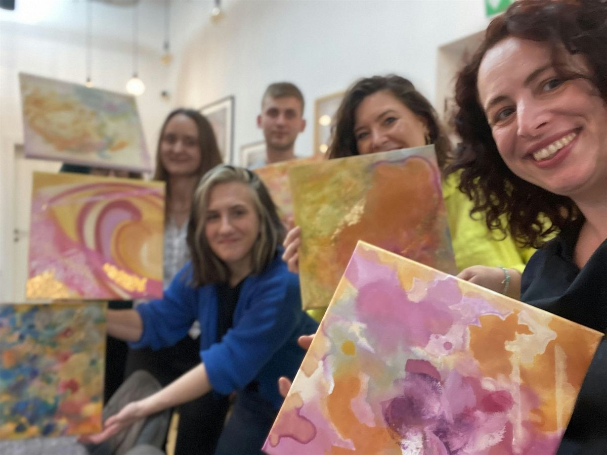 Abstract Painting Workshop & Coffee. Unleash Your Creativity!, 10 August | Event in Berlin | AllEvents