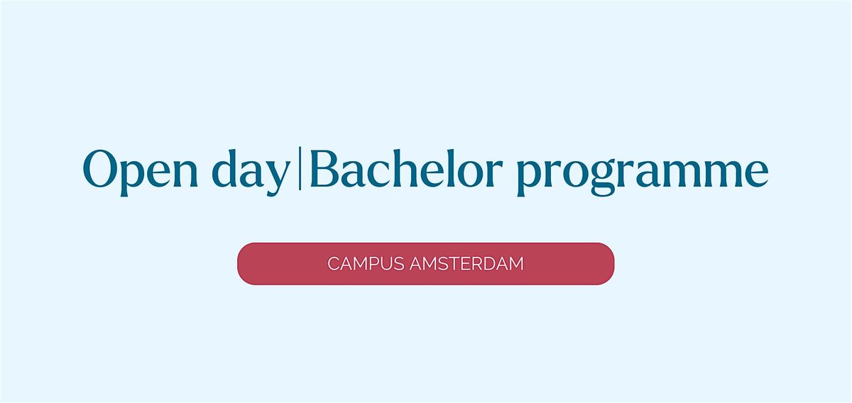 Bachelor | Open day | Hotelschool The Hague, 15 October | Event in Amsterdam | AllEvents